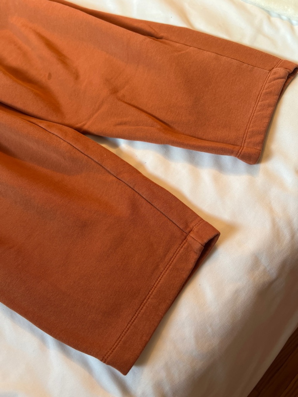 Nike Oversized Burnt Orange Sweatpants - Medium - Picture 8 of 8